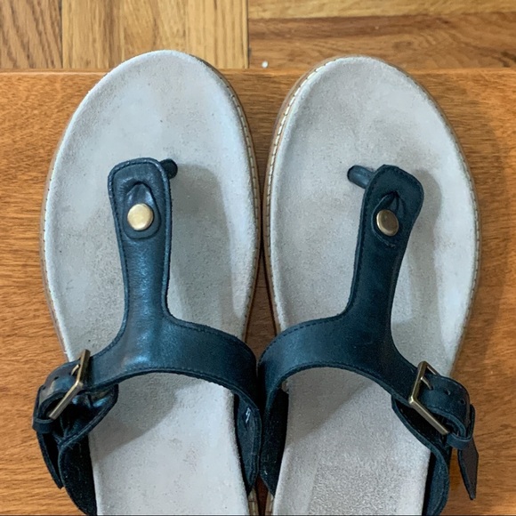 Leather Sandals (Clarks, W8) - Picture 4 of 4